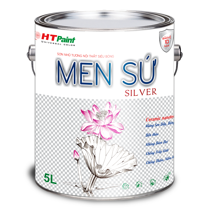 Sơn men sứ nội thất